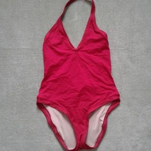 Victoria's Secret v-neck bathing suit, M